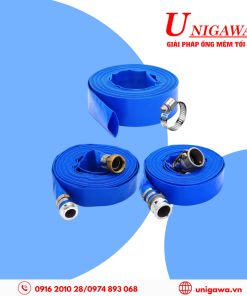 Ứng dụng ống bạt cốt dù tải nước phi 200 xanh cam