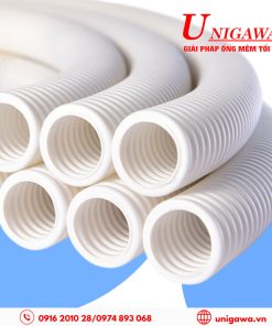 Ứng dụng ống hút gân nhựa công nghiệp