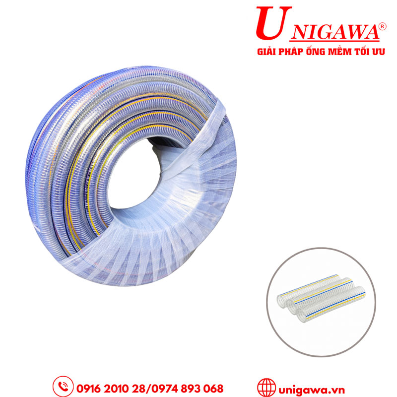Ứng dụng ống nhựa lõi thép hóa chất phi 76