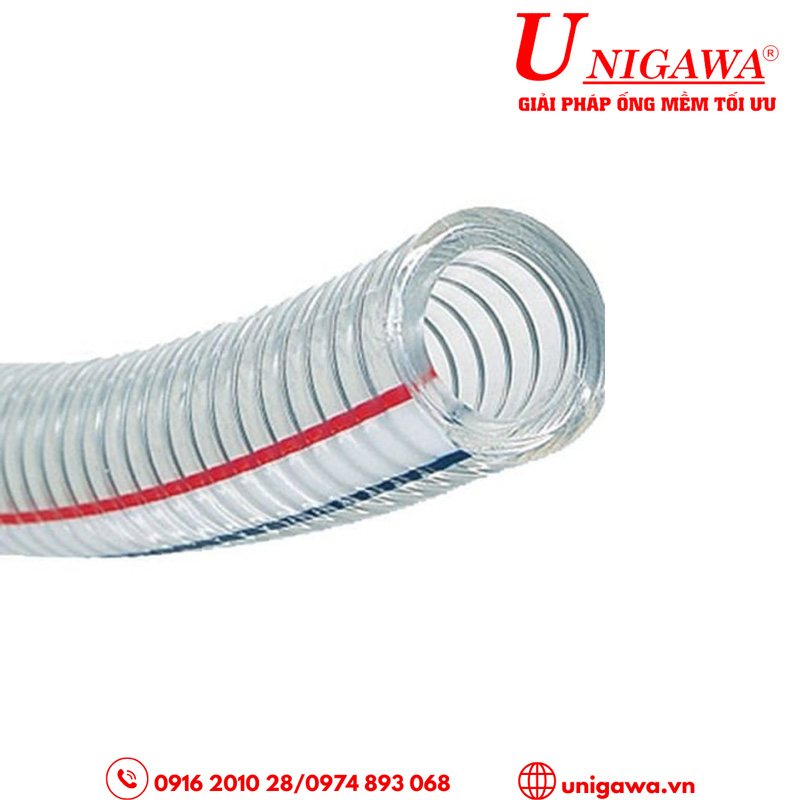 Ống nhựa mềm lõi thép chịu nhiệt